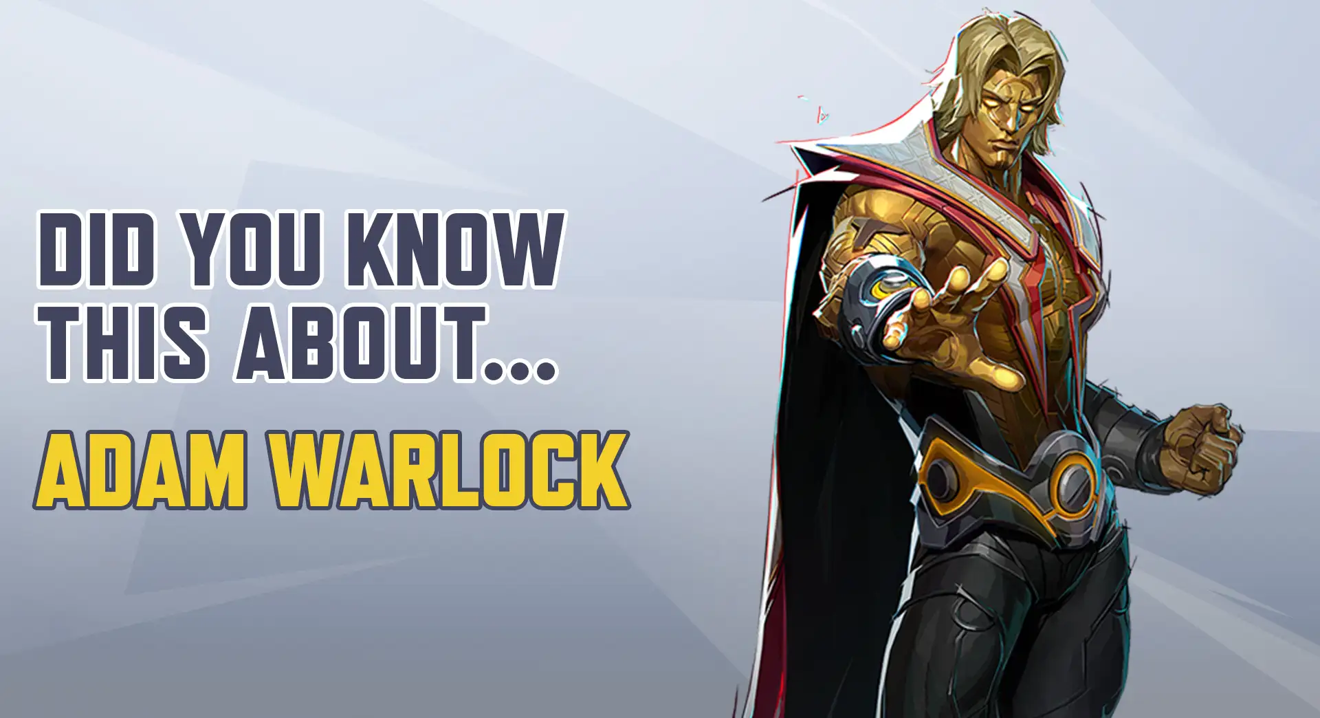 Did you know this about Adam Warlock?
